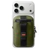 MagSafe Bag Portable Organizer Pouch Snap Zip MagFit Olive Green