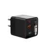 Charger with Display GaN 65W Built-In USB-C Cable