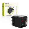 Charger with Display GaN 65W Built-In USB-C Cable