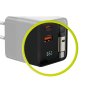 Charger with Display GaN 65W Built-In USB-C Cable
