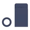 Phone Holder MagSafe Skin Touch + Magnetic Ring Blue