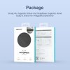 Phone Holder MagSafe Skin Touch + Magnetic Ring Blue