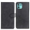 Motorola Edge 20 Lite Cover Leather texture Black