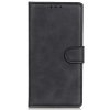 Motorola Edge 20 Lite Cover Leather texture Black