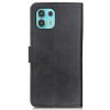 Motorola Edge 20 Lite Cover Leather texture Black