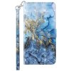Motorola Moto e22i Cover Print Blue Marble