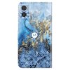 Motorola Moto e22i Cover Print Blue Marble