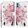Motorola Moto e22i Cover Print Cat and Tree