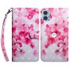 Motorola Moto e22i Cover Print Red Flowers