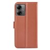 Motorola Moto G14 Cover Litchi Brown