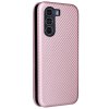 Motorola moto g200 5G Cover Carbon Fiber Texture Rose Gold