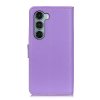 Motorola moto g200 5G Cover Leather texture Purple