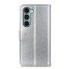 Motorola moto g200 5G Cover Leather texture Silver