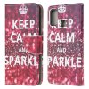 Motorola Moto G30 Cover Print Keep Calm and Sparkle