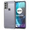 Motorola moto g71 5G Case Brushed Carbon fiber texture Grey