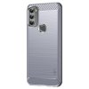 Motorola moto g71 5G Case Brushed Carbon fiber texture Grey