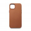 iPhone 14 Case Full Leather Case MagSafe Tan