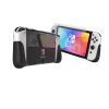 Nintendo Switch OLED Case with Screen Protector Kita Grip 360 Clear