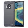 Nokia XR20 Case Brushed Carbon fiber texture Grey