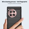 OnePlus 12R Case Brushed Carbon fiber texture Blue