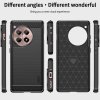 OnePlus 12R Case Brushed Carbon fiber texture Blue