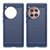 OnePlus 12R Case Brushed Carbon fiber texture Blue