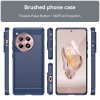 OnePlus 12R Case Brushed Carbon fiber texture Blue