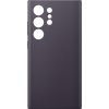 Galaxy S24 Ultra Case Vegan Leather Case Dark Violet