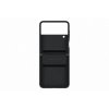 Original Galaxy Z Flip 4 Case Flap Leather Cover Black