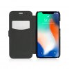 iPhone XR Slim Wallet Classic Cover Black