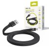 Flat Cable Magnetic USB-A to USB-C 1m Black