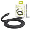 Flat Cable Magnetic USB-C to USB-C 1m Black