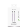 Cable Fabrik 2.0 60W USB-C to USB-C 1.5m Coraltastic