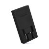 ROCK Double USB Charger 2-in-1 Charger Black