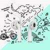 EarBuddyz Ear Hooks for AirPods and EarPods White