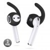 EarBuddyz Ear Hooks for AirPods and EarPods Black