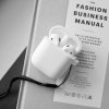AirPods (1/2) Case PodSkinz KeyChain Series White
