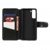 Samsung Galaxy S22 Cover Essential Leather Raven Black
