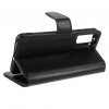 Samsung Galaxy S22 Cover Essential Leather Raven Black