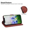 Samsung Galaxy A03 Cover Patterned Brown