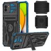 Samsung Galaxy A03 Case with Handgrip Blue