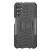 Samsung Galaxy A24 Case Tire Pattern Stand function Black