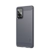 Samsung Galaxy A72 Case Brushed Carbon fiber texture Grey