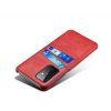 Samsung Galaxy A72 Case with Two Card Slots Red