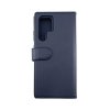 Samsung Galaxy S22 Ultra Cover Detachable Wallet Case Blue