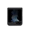 Samsung Galaxy Z Flip 5 Case Carbon Effect Metal Logo Black