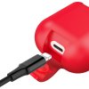 AirPods 1/2 Case Silicone Red