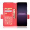 Sony Xperia 1 IV Cover with Card Slot Red
