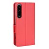 Sony Xperia 1 IV Cover with Card Slot Red