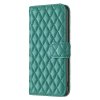 Sony Xperia 1 VI Cover Rhombus Pattern Green